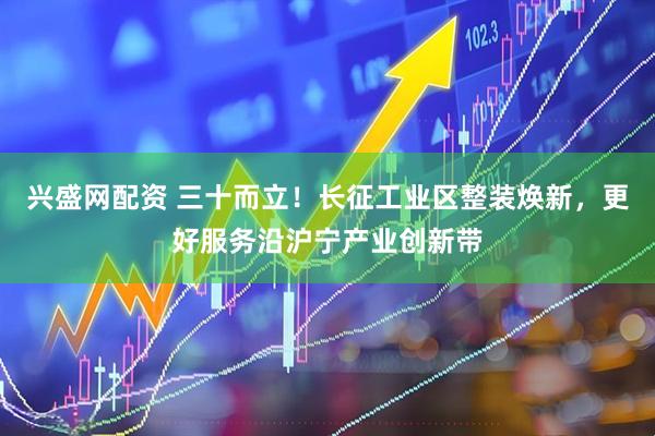兴盛网配资 三十而立！长征工业区整装焕新，更好服务沿沪宁产业创新带